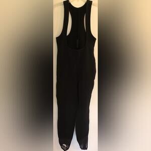 Vintage Edelweiss Pull On Stirrup Stretch Snow ski  jumpsuit size 12/14 s/m